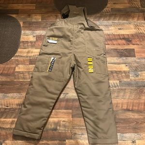Mens Ariat work insulated bib overalls